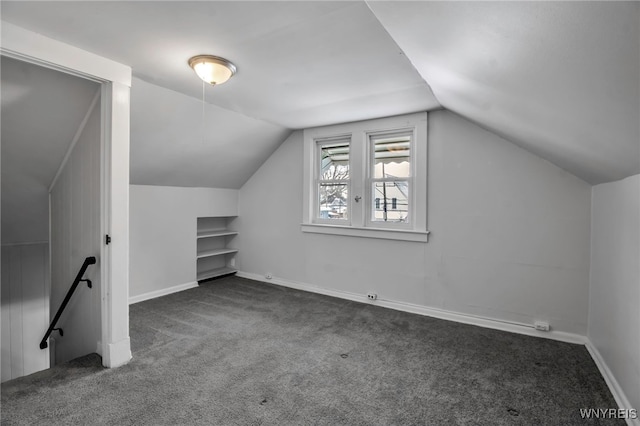 92 Carlyle Ave, Buffalo, NY 14220 - bonus room featuring carpet floors, vaulted ceiling, and built in features