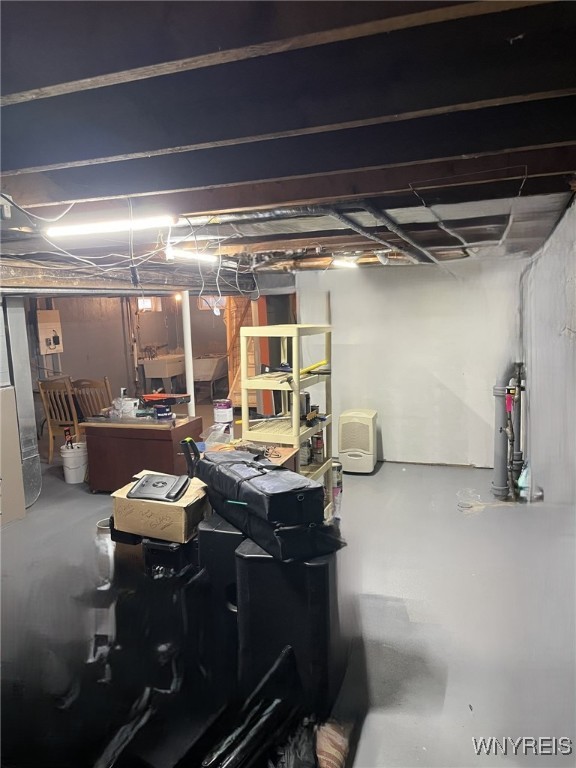 1266 91st St, Niagara Falls, NY 14304 - view of unfinished basement