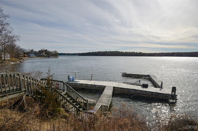 46139 County Route 191, Orleans, NY 13640 - view of dock with a water view