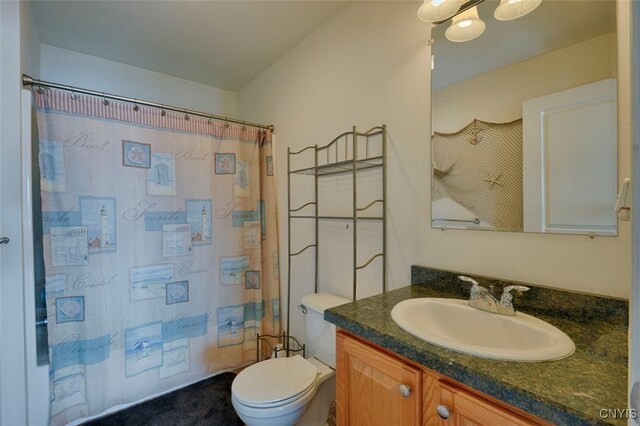 46139 County Route 191, Orleans, NY 13640 - full bathroom with vanity and toilet