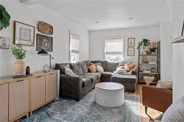 view of living room