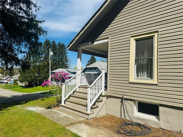 view of home's exterior