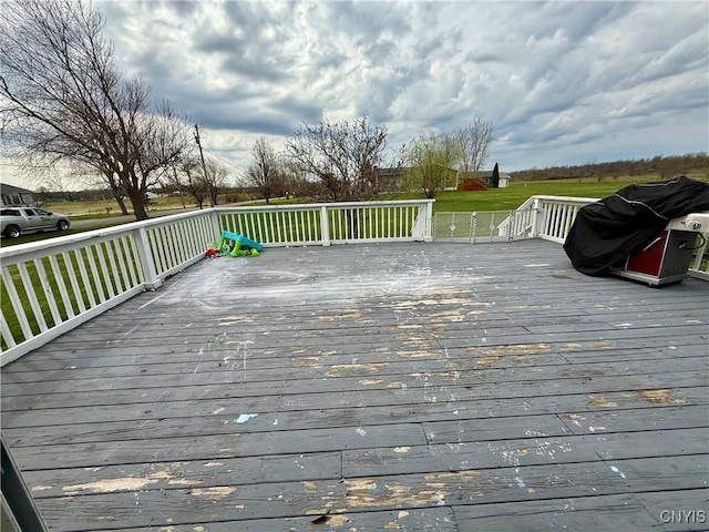 28053 Boat Launch Rd, Lyme, NY 13622 - view of wooden deck