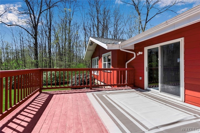 view of deck