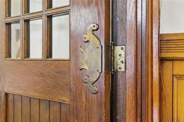 view of details