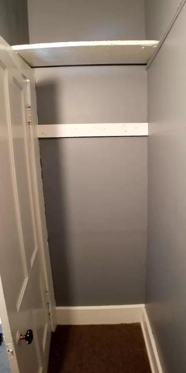 view of closet
