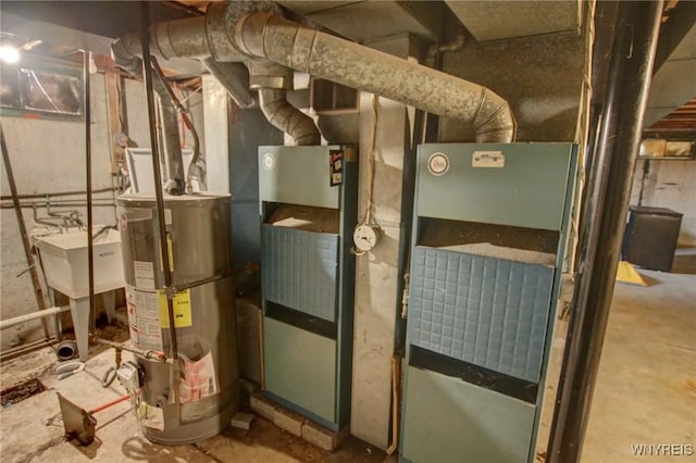 utilities with water heater