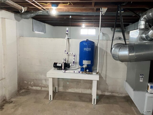 2203 State Route 90th Rd, Ledyard, NY 13026 - below grade area with a water pressure tank
