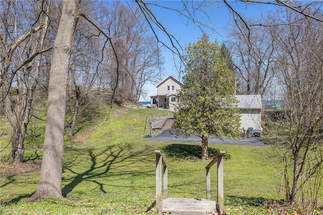 view of yard