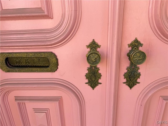 view of details