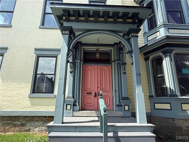 118 E 3rd St, Oswego, NY 13126 - view of exterior entry