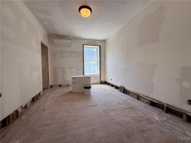 118 E 3rd St, Oswego, NY 13126 - spare room featuring an AC wall unit