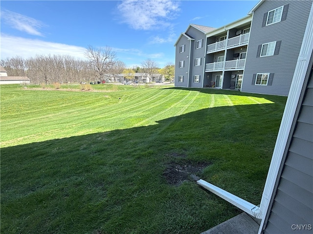 view of yard