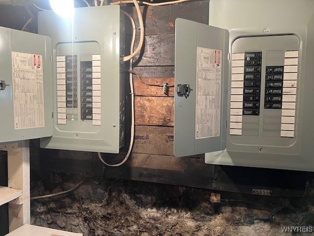 utilities with electric panel