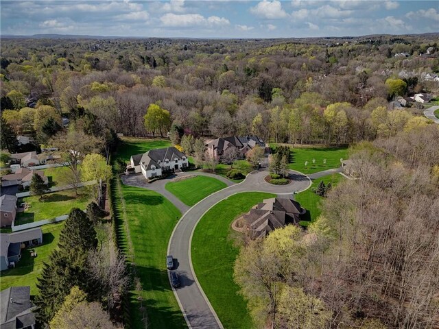 4 Windscape Park, Pittsford, NY 14534 - drone / aerial view with a forest view