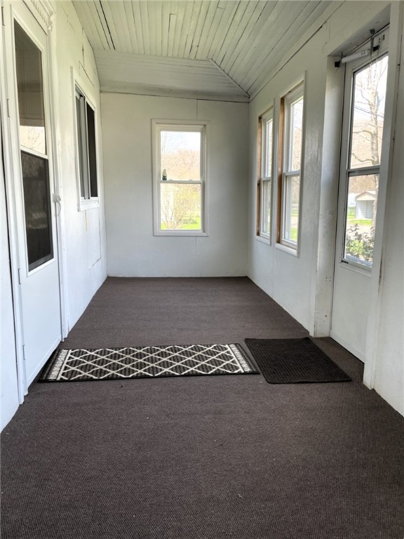 25 W Greenwood St, Andover, NY 14806 - unfurnished sunroom with a wealth of natural light