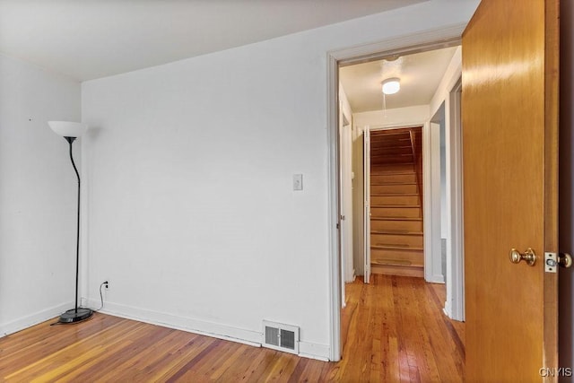 314 Westlind Rd, Geddes, NY 13219 - interior space featuring baseboards, wood-type flooring, and visible vents