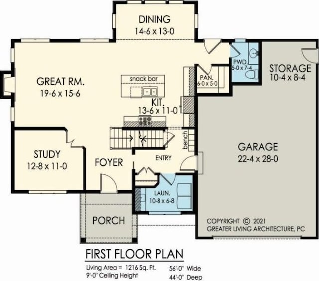 60 Colebare Way, Greece, NY 14616 - floor plan