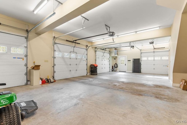 3830 Rippleton Rd, Cazenovia, NY 13035 - garage featuring a garage door opener
