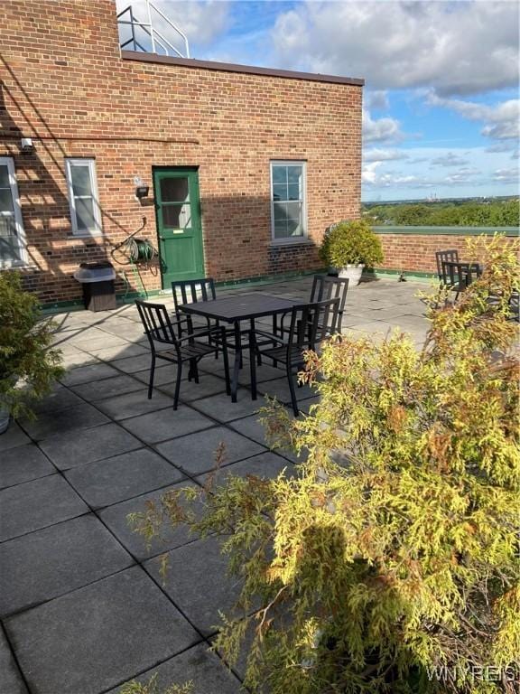 731 W Fry Unit 7G, Buffalo, NY 14222 - view of patio with outdoor dining space