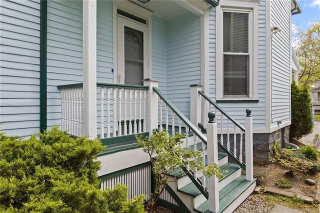 view of property exterior