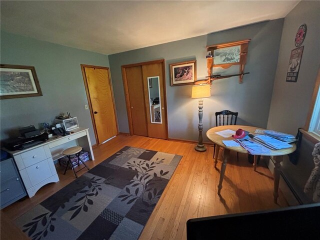 1001 W Broad St, Horseheads, NY 14845 - interior space with baseboards and light wood finished floors