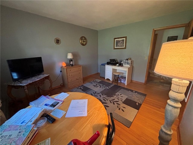 1001 W Broad St, Horseheads, NY 14845 - bedroom with wood finished floors