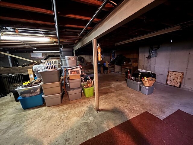 1001 W Broad St, Horseheads, NY 14845 - view of unfinished basement