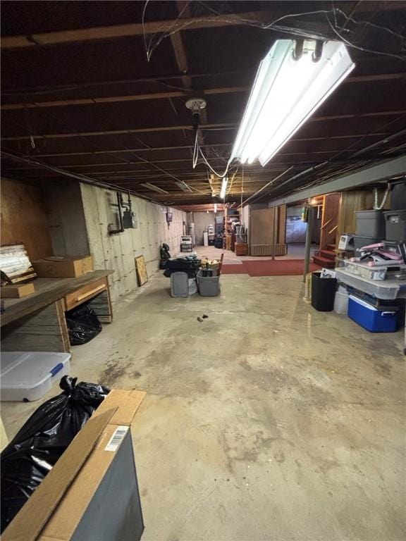 1001 W Broad St, Horseheads, NY 14845 - view of unfinished basement