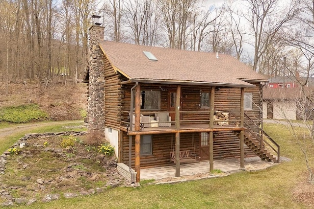 851 Lower Meeker Hollow Rd, Roxbury, NY 12474 - exterior space featuring stairs