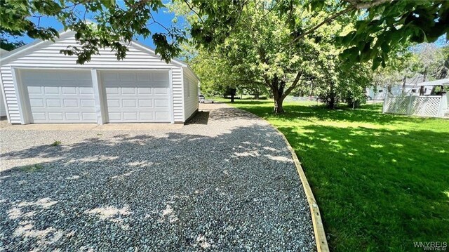 3319 Riverside Dr, Scio, NY 14895 - view of detached garage