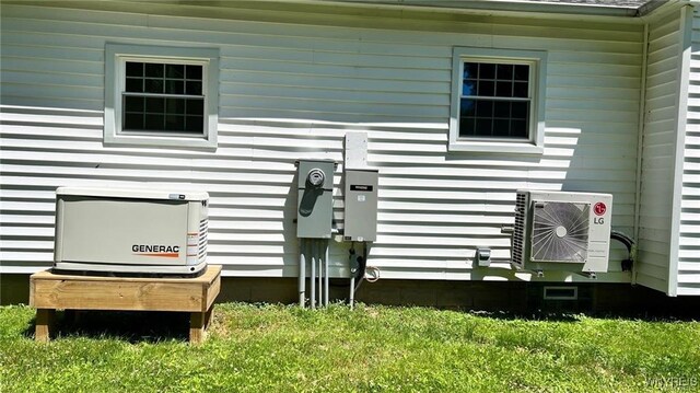 3319 Riverside Dr, Scio, NY 14895 - exterior space featuring a lawn and ac unit