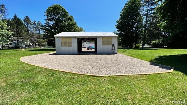 3319 Riverside Dr, Scio, NY 14895 - view of outbuilding with an outdoor structure