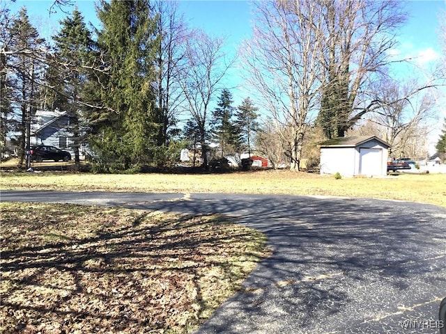 view of road