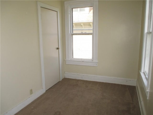 57-59 Maple St, Oneonta-City, NY 13820 - carpeted spare room with baseboards