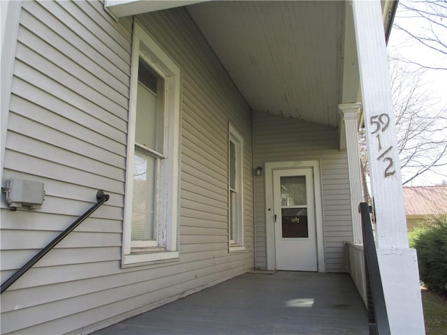 57-59 Maple St, Oneonta-City, NY 13820 - view of property entrance