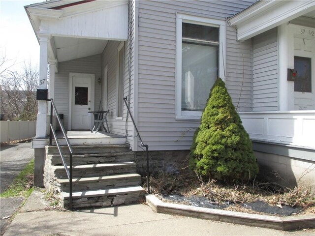 57-59 Maple St, Oneonta-City, NY 13820 - view of property entrance