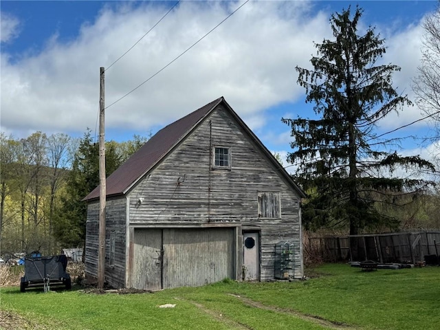 2129 State Highway 206, Masonville, NY 13849 - garage featuring fence