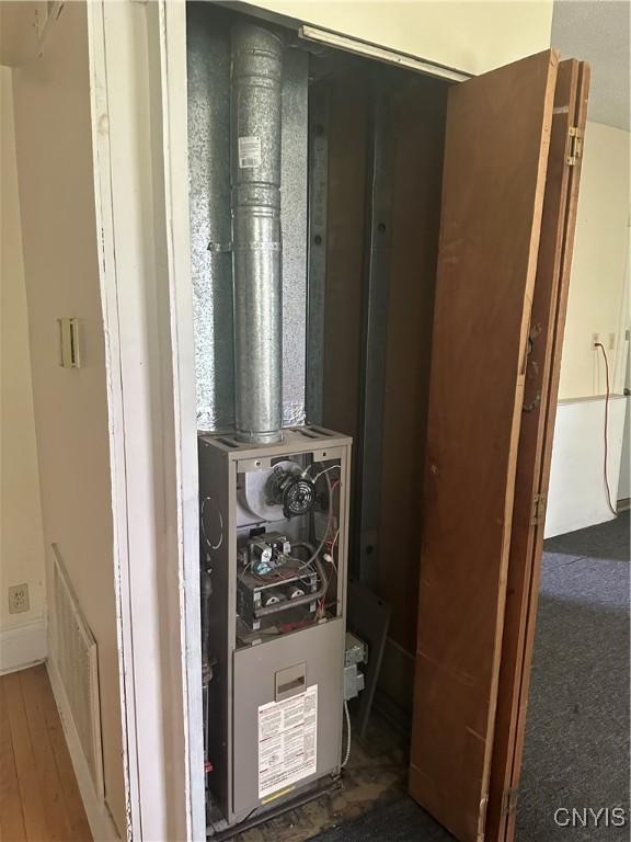 utility room with visible vents