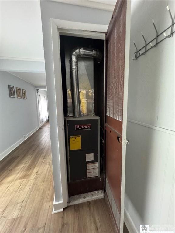 view of utility room