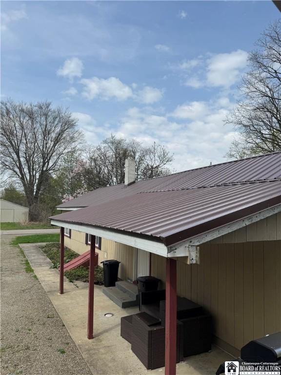 view of parking