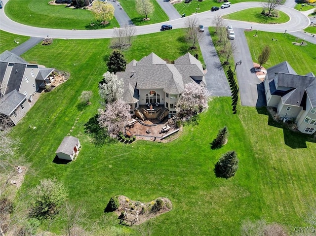 aerial view