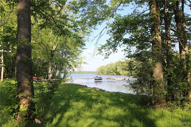 property view of water