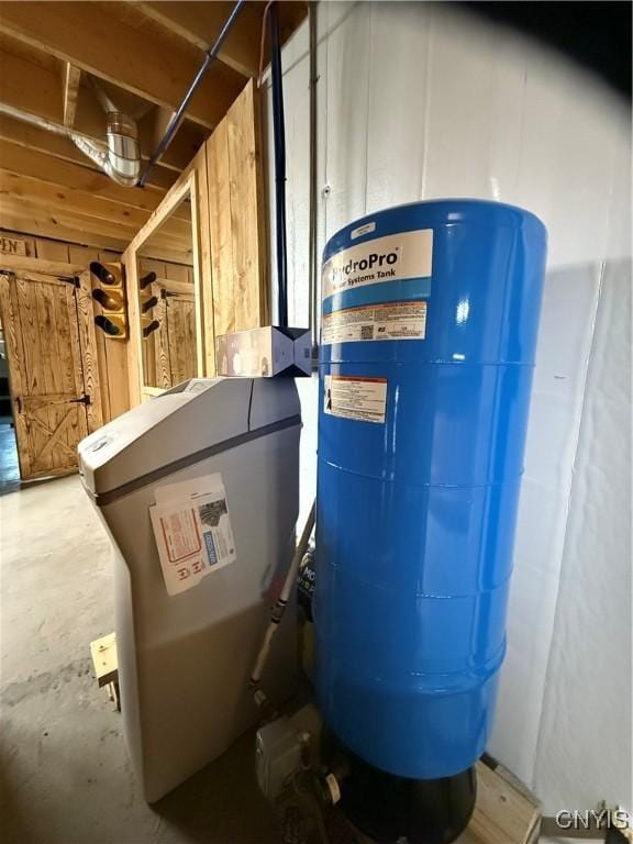 view of utility room