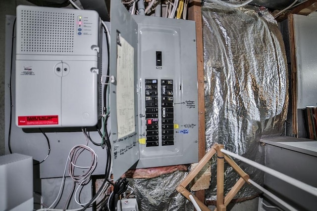 utilities with electric panel