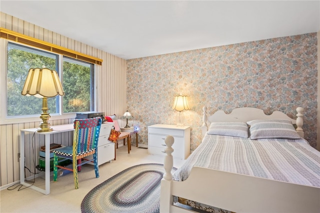 bedroom featuring carpet floors