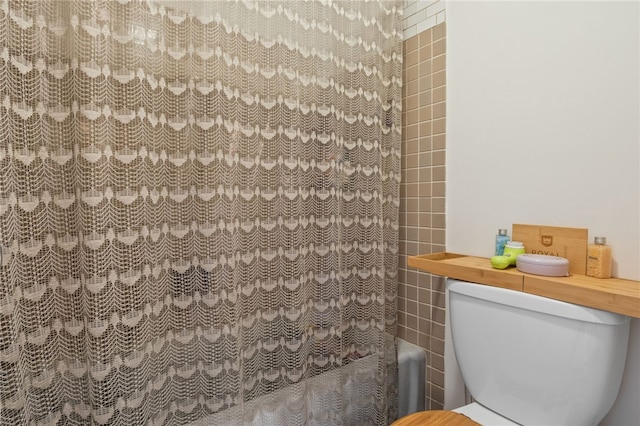 bathroom with toilet