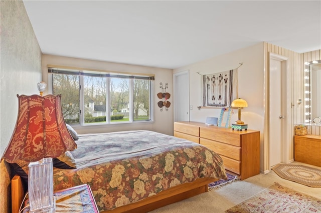 bedroom featuring carpet flooring