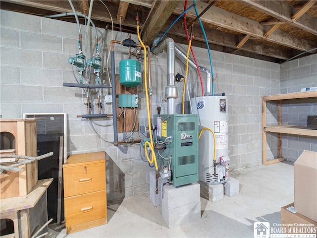 5585 Eke Rd, Harmony, NY 14710 - utilities featuring gas water heater