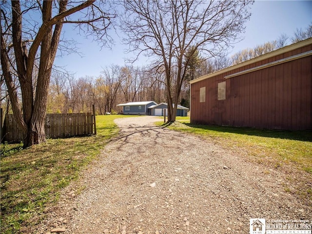 5585 Eke Rd, Harmony, NY 14710 - view of street with driveway